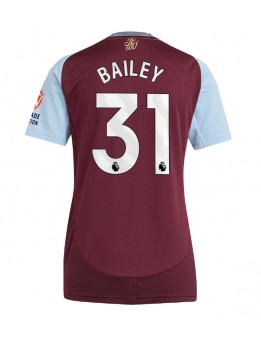 Aston Villa Leon Bailey #31 Replika Hemmakläder Dam 2024-25 Kortärmad